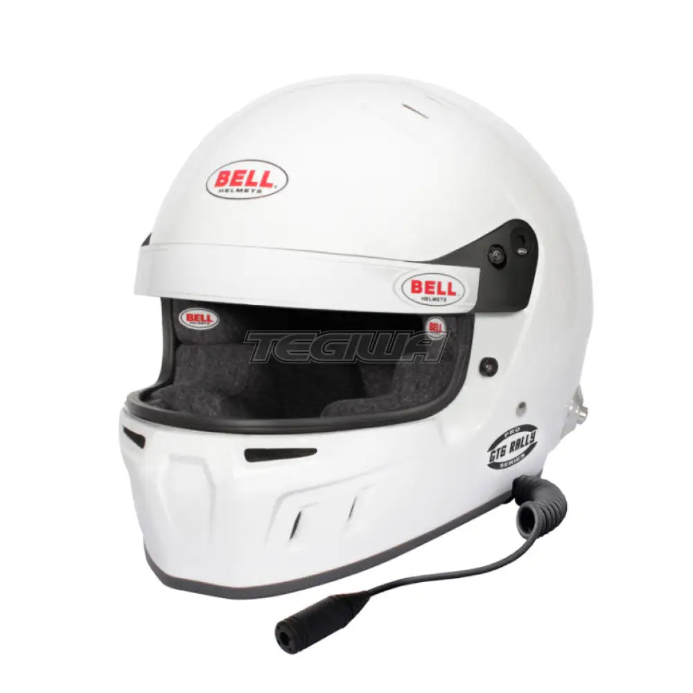 Bell Rally Pro GT6 Helmet White (HANS) FIA8859/SA2020 - Nineteen72 Performance