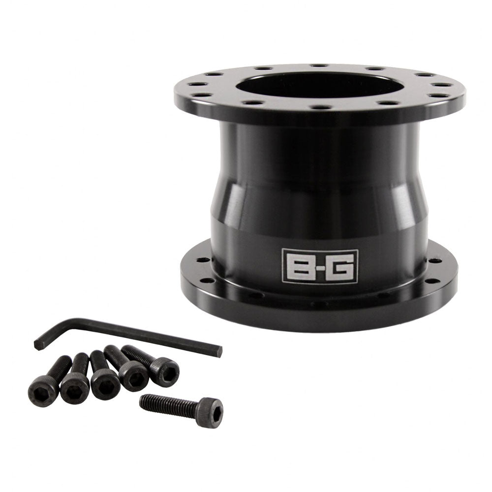 BG Racing BG4923 60mm steering wheel spacer adaptor with fixing hardware