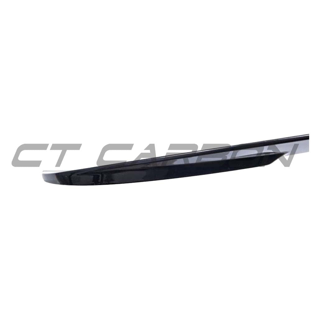 BMW 2 Series F23 CT Carbon gloss black full kit with dual exhaust, including MP style components, shown on vehicle.