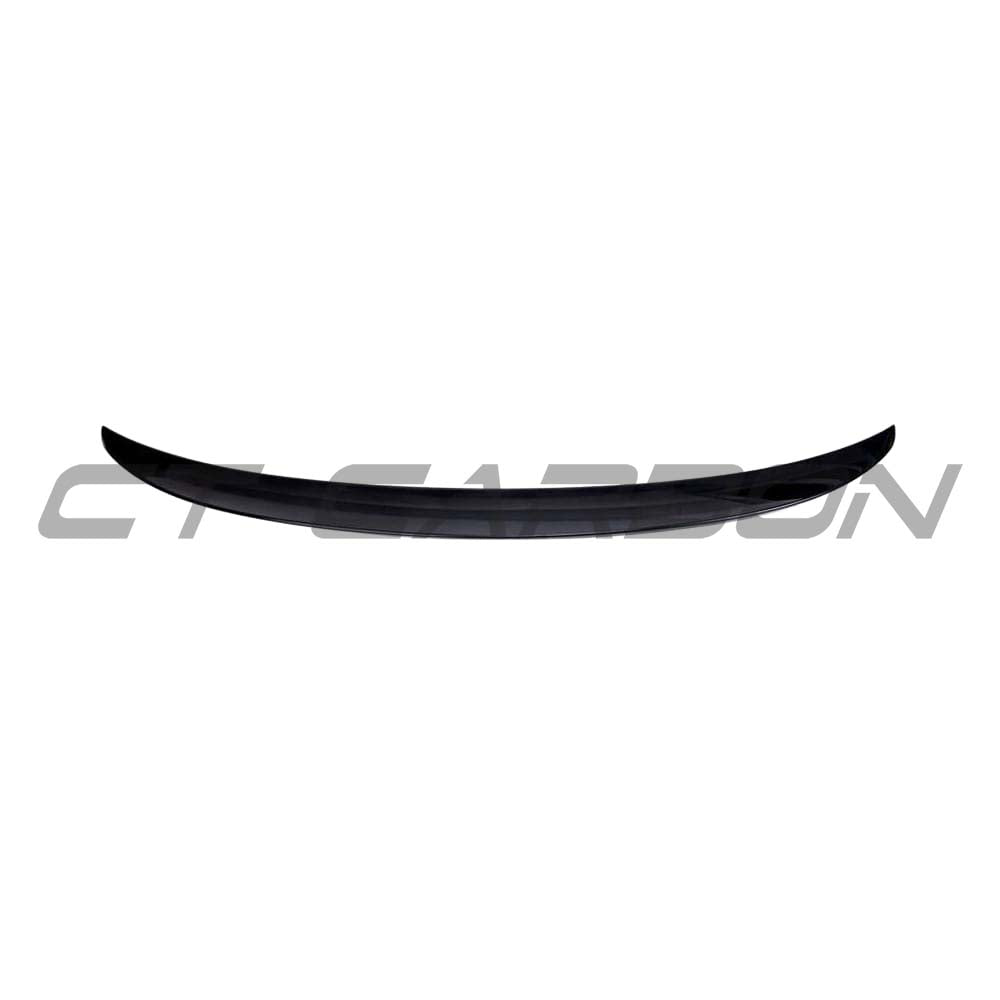BMW 3 Series G20 full kit with gloss black finish and square exhaust tips by CT Carbon, featuring MP style design.