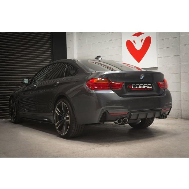 Cobra Sport - BMW 430D (F32/F33/F36) (13-20) Quad Exit M4 Style Performance Exhaust - Nineteen72 Performance