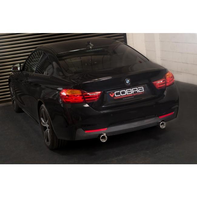 Cobra Sport - BMW 430D (F32/F33/F36) (13-20) 440i Style Dual Exit Exhaust Conversion - Nineteen72 Performance