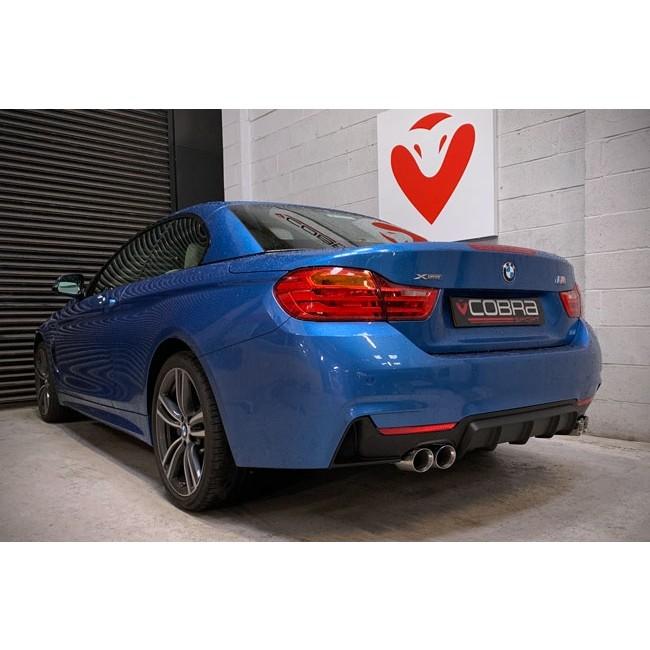 Cobra Sport - BMW 435D (F32/F33/F36) Quad Exit M4 Style Performance Exhaust Conversion - Nineteen72 Performance