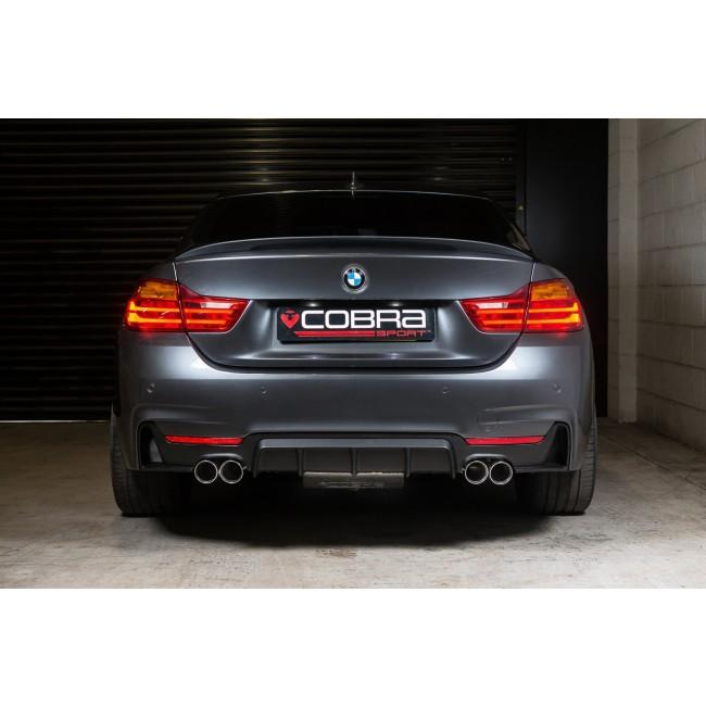 Cobra Sport - BMW 435D (F32/F33/F36) Quad Exit M4 Style Performance Exhaust Conversion - Nineteen72 Performance