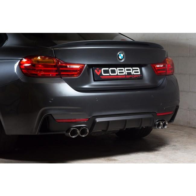 Cobra Sport - BMW 435D (F32/F33/F36) Quad Exit M4 Style Performance Exhaust Conversion - Nineteen72 Performance