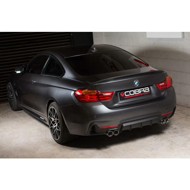 Cobra Sport - BMW 435D (F32/F33/F36) Quad Exit M4 Style Performance Exhaust Conversion - Nineteen72 Performance