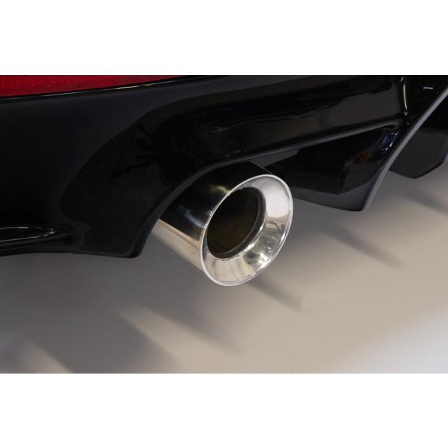 Cobra Sport - BMW 340i Exhaust Tailpipes - Larger 3.5" M Performance Tips - Replacement Slip-on OE Style - Nineteen72 Performance