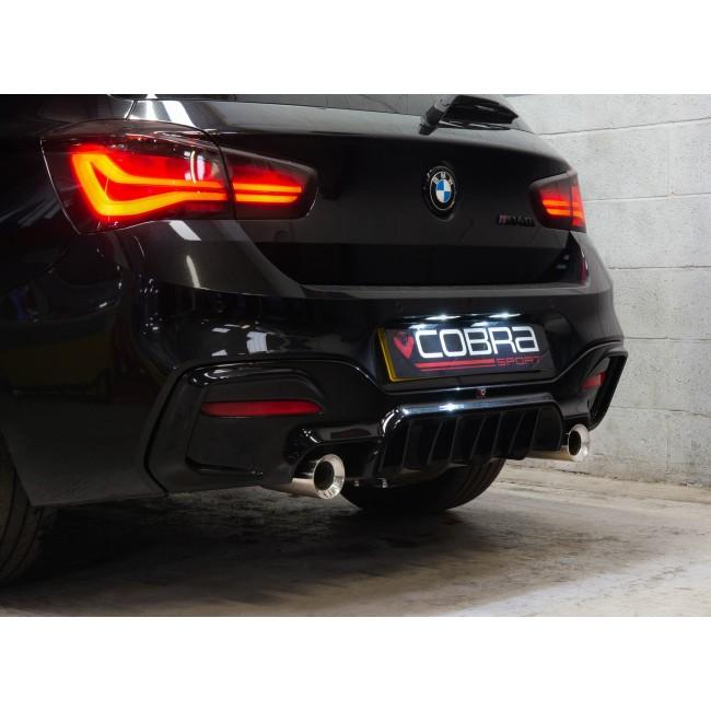 Cobra Sport - BMW 335i Exhaust Tailpipes - Larger 3.5" M Performance Tips - Replacement Slip-on OE Style - Nineteen72 Performance