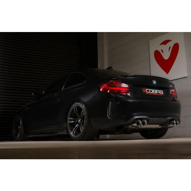 Cobra Sport - BMW M2 (F87) Coupe 3" Valved Cat Back Performance Exhaust - Nineteen72 Performance