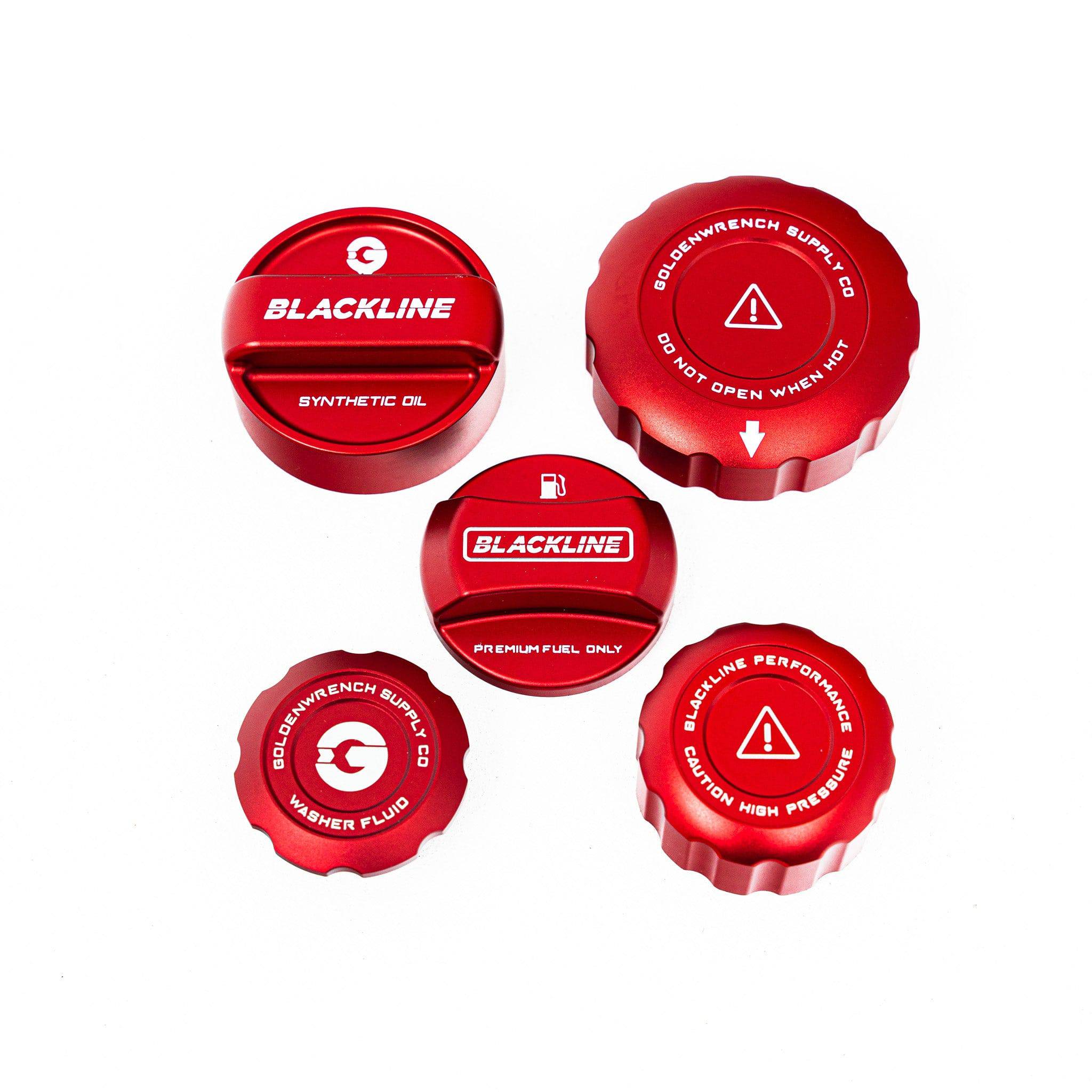 Goldenwrench BMW M2 Competition F87, M3 F80 & M4 F82 Engine & Fuel Cap Set