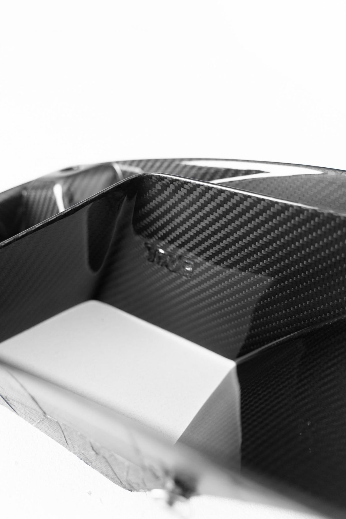 BMW M2 G87 front grill with Pre-Preg carbon fibre TR87 air ducts by TREVORA, showcasing lightweight, performance-oriented design.