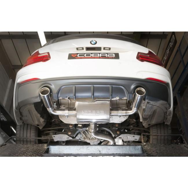 Cobra Sport - BMW M240i (F22/F23 LCI) (16-21) Cat Back Performance Exhaust - Nineteen72 Performance