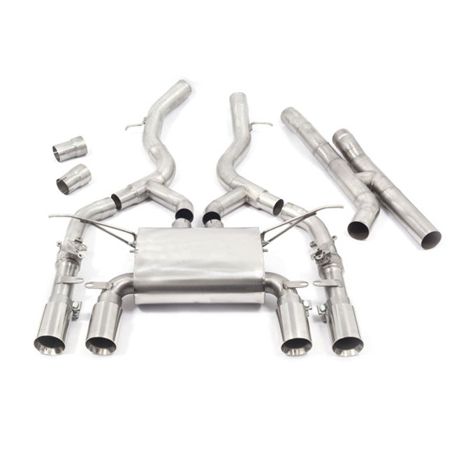 Cobra Sport - BMW M3 (F80) 3" Valved Secondary Cat Back Performance Exhaust - Nineteen72 Performance