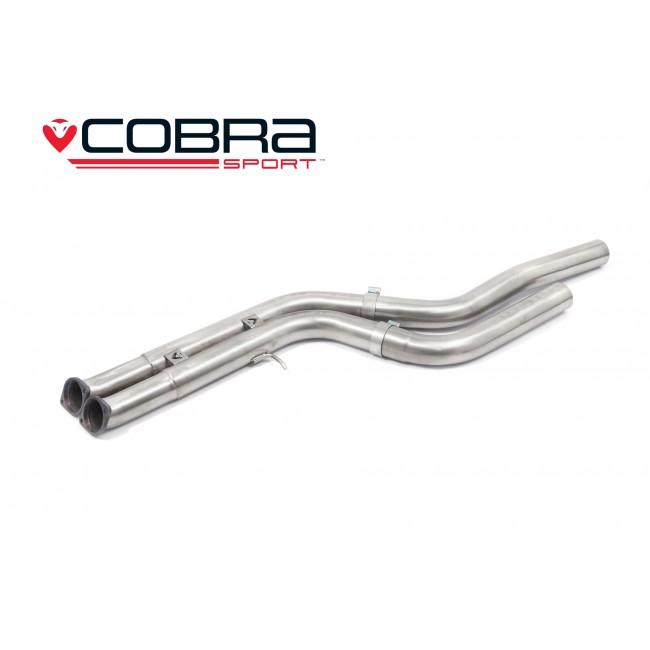 Cobra Sport - BMW M4 (F82) Coupe 3" Secondary De-Cat Bypass Performance Exhaust - Nineteen72 Performance