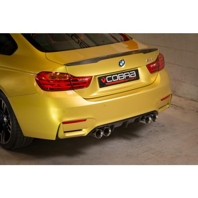 Cobra Sport - BMW M4 (F82) Coupe 3" Valved Secondary Cat Back Performance Exhaust - Nineteen72 Performance