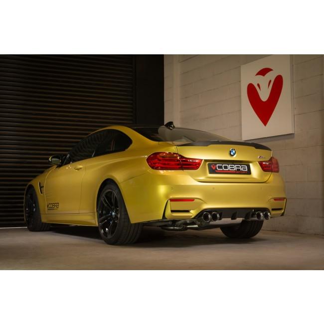 Cobra Sport - BMW M4 (F82) Coupe 3" Valved Secondary Cat Back Performance Exhaust - Nineteen72 Performance