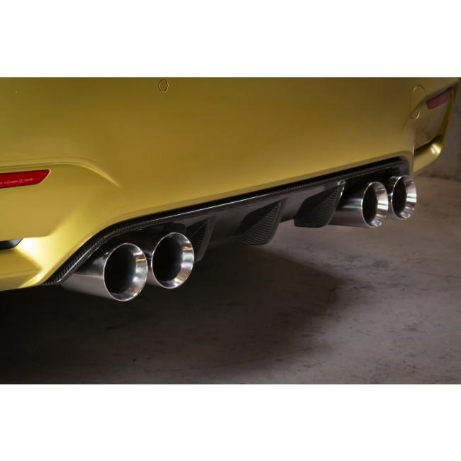 Cobra Sport - BMW M4 (F82) Coupe 3" Valved Secondary Cat Back Performance Exhaust - Nineteen72 Performance