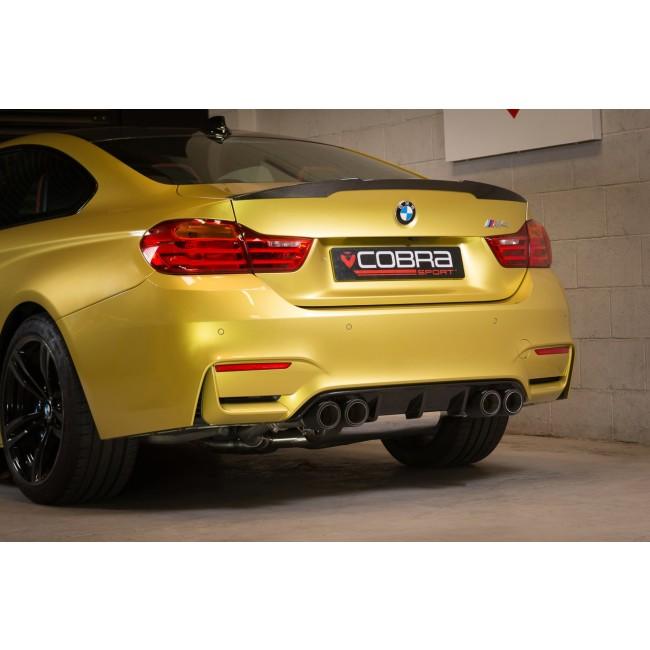 Cobra Sport - BMW M4 (F82) Coupe 3" Valved Primary Cat Back Performance Exhaust - Nineteen72 Performance