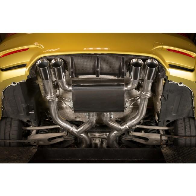 Cobra Sport - BMW M4 (F82) Coupe 3" Valved Secondary Cat Back Performance Exhaust - Nineteen72 Performance