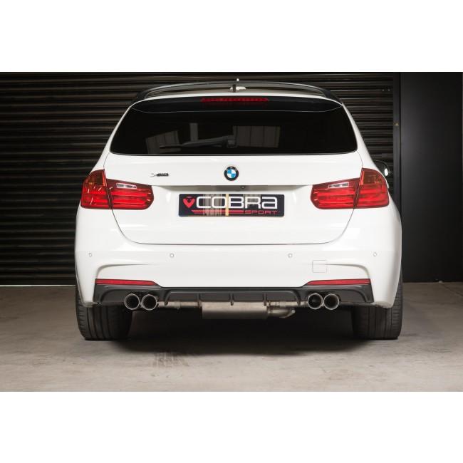 Cobra Sport - BMW 335D (F30/F31) Quad Exit M3 Style Exhaust Conversion - Nineteen72 Performance