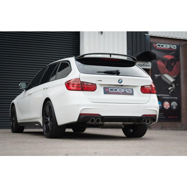 Cobra Sport - BMW 335D (F30/F31) Quad Exit M3 Style Exhaust Conversion - Nineteen72 Performance