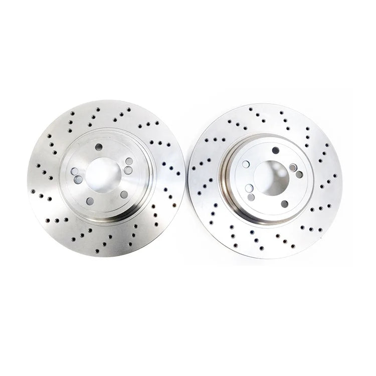 MTEC Performance Drilled Brake Discs (Front) 330x34mm - Porsche 911 Turbo 996