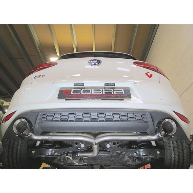 Cobra Sport - VW Golf GTD (Mk7) 2.0 TDI (5G) (14-17) GTI Style Rear Exhaust - Nineteen72 Performance