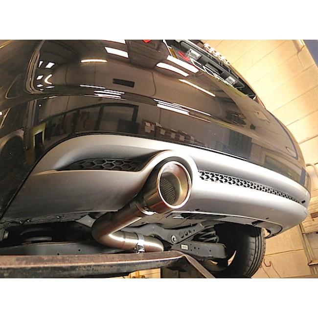 Cobra Sport - Audi A3 (8P) 2.0 TDI 2WD (2008-12) (3 Door) Single Tip Cat Back Performance Exhaust - Nineteen72 Performance