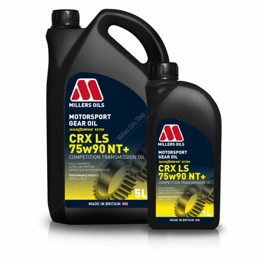 Millers Motorsport CRX LS 75w90 NT+ Gear Oil product image