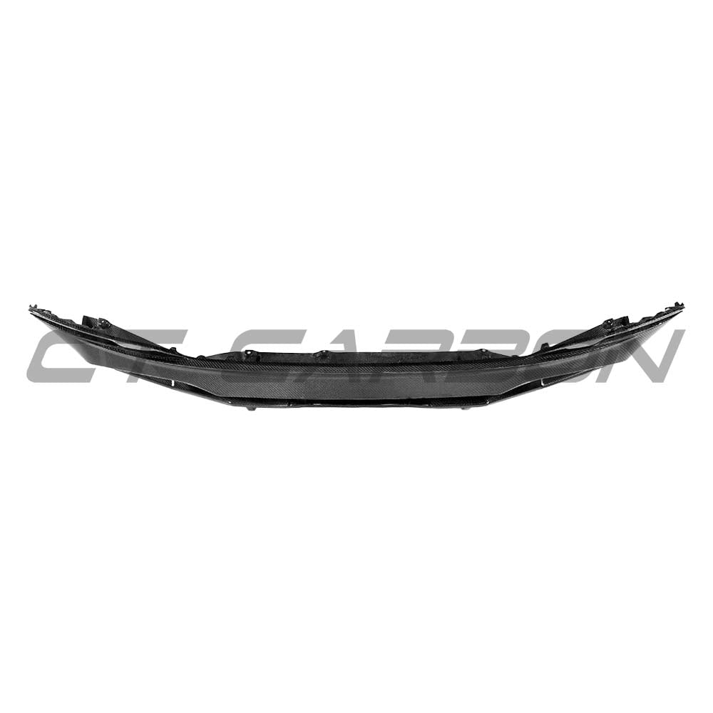 BMW G30 5 Series M Sport carbon fibre diffuser kit by CT Carbon, showcasing sleek black carbon fiber with intricate design details.