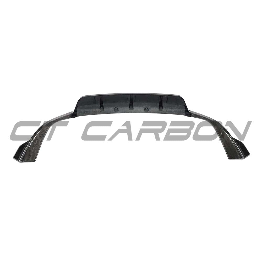 BMW G05 X5/X5M 2023+ CT Carbon full carbon fibre diffuser kit, detailed view of the high-performance automotive enhancement.