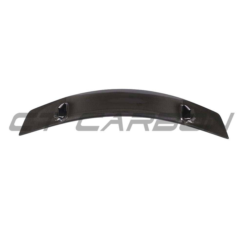 Full car carbon fiber kit for Audi R8 V10 Gen 2 by CT Carbon, showing aerodynamic parts and sleek black carbon fiber finish.