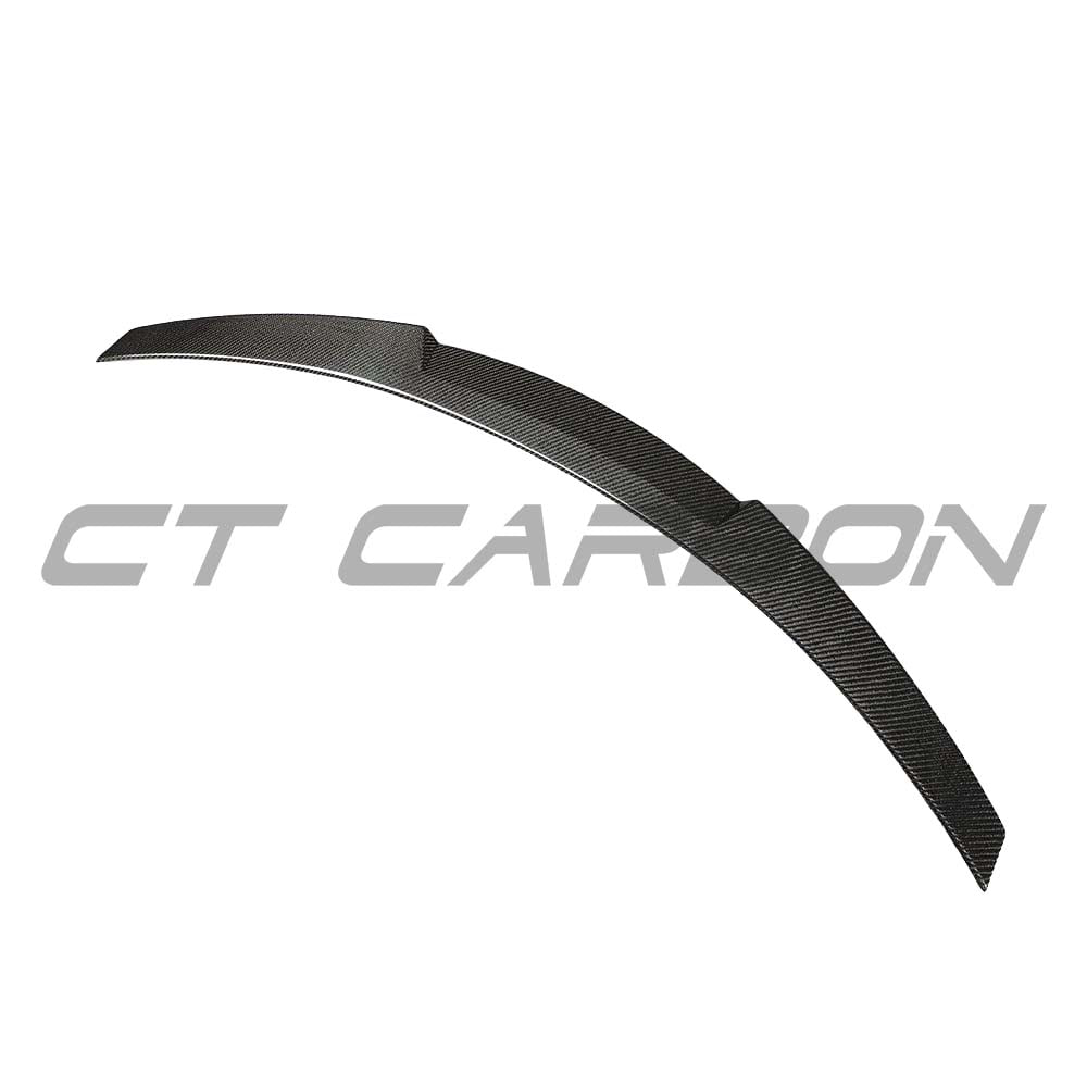 BMW F87 M2 full carbon fiber kit by CT Carbon, shown on the car with detailed carbon fiber components visible.