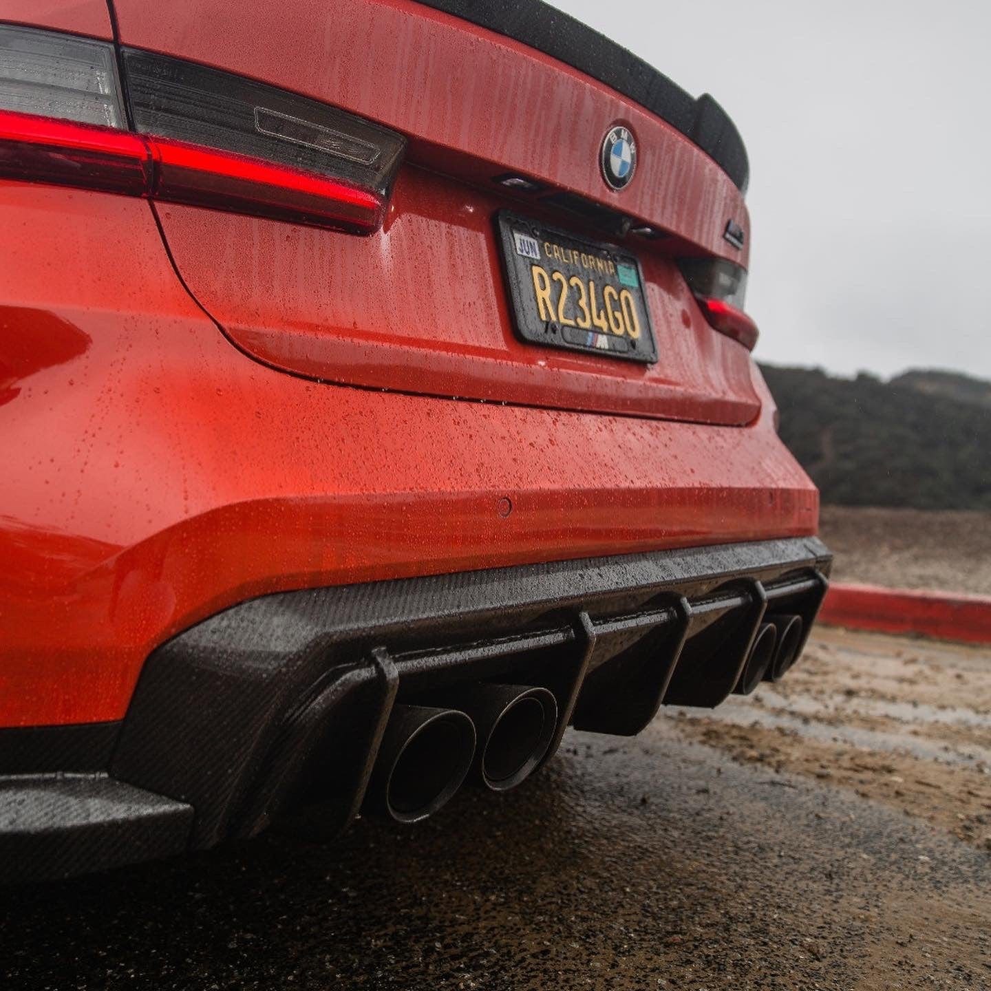 BMW G80 M3 CT Design full carbon fibre kit, V2, featuring sleek carbon fibre components on a sporty G80 M3.