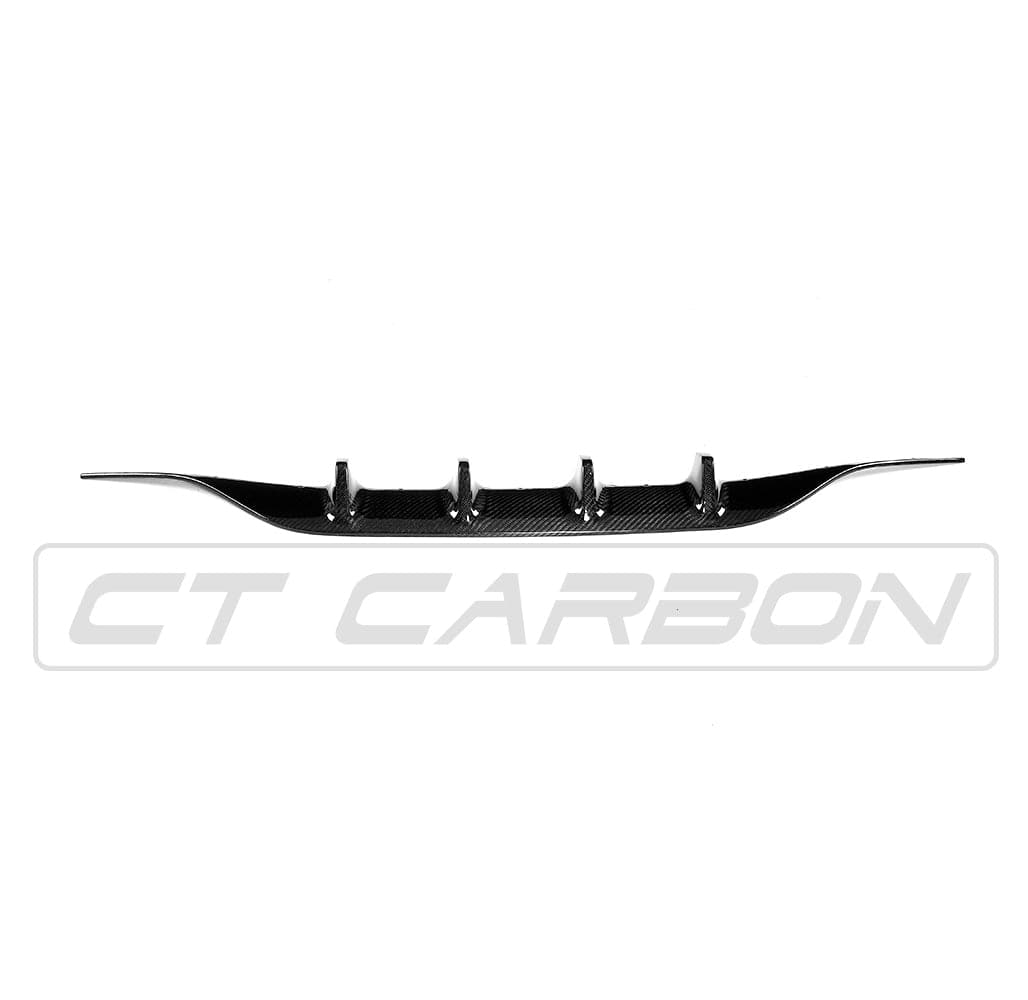 Full carbon fiber kit for Mercedes C-Class C43 W205 coupe by CT Carbon, showing various panels and components installed on the vehicle.