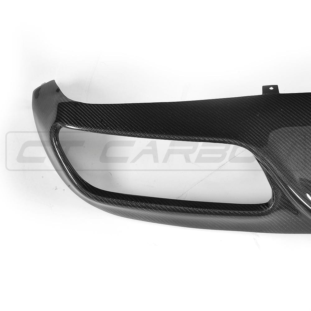 Full Mercedes C63 W205 2015-2018 convertible carbon fibre kit by CT Carbon, includes front, side, and rear carbon fiber components.