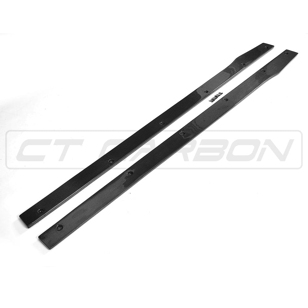 Full carbon fiber kit for Mercedes C63 W205 coupe, featuring sleek exterior parts from CT Carbon, designed for pre-facelift models.