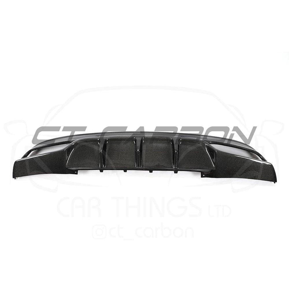 Full carbon fibre kit for Mercedes C63 W205 saloon by CT Carbon, showing sleek carbon panels and styling details.