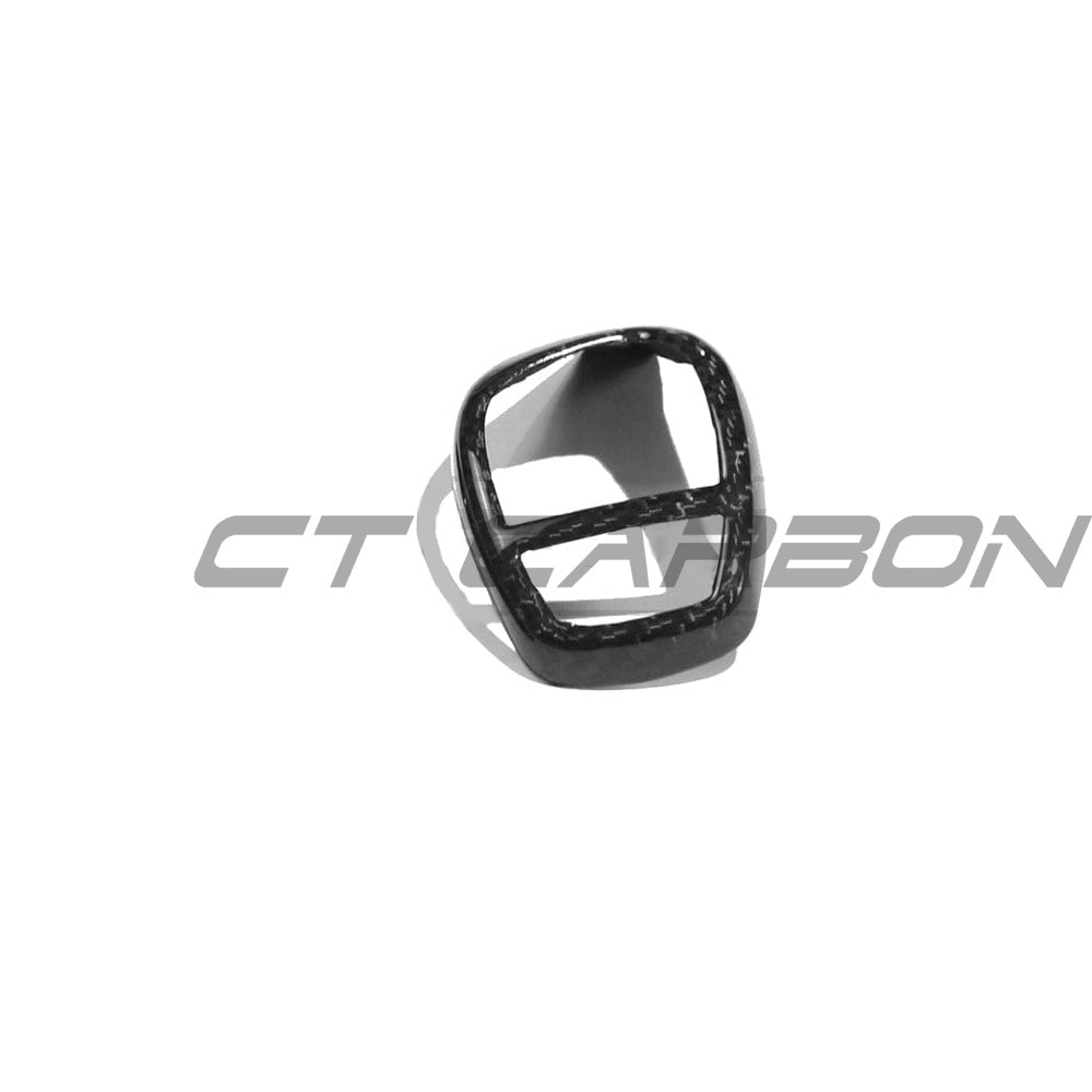 CT Carbon BMW Fxx ZF shifter cover for LHD models, high-quality carbon fiber accessories for enhanced interior style.
