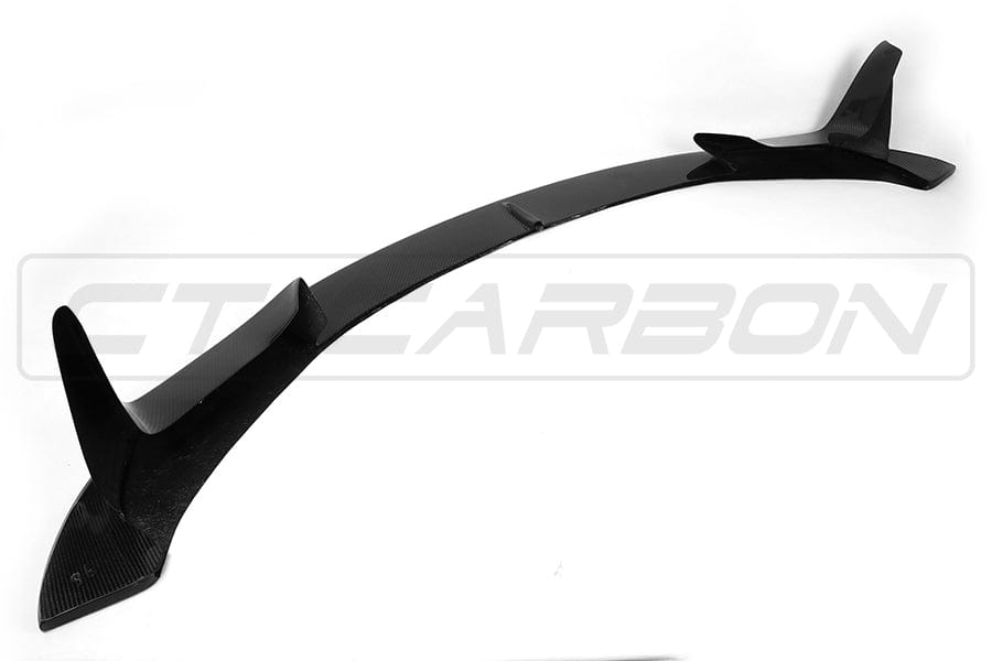 Full view of BMW M4 F83 convertible with CT Carbon full carbon fiber kit, featuring splitter, aerodynamic enhancements, and sleek carbon details.