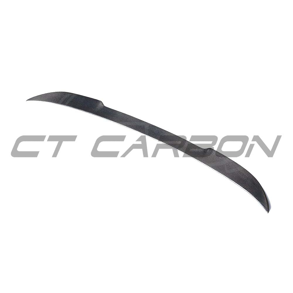 BMW G30 5 Series 2016-2023 carbon fibre kit by CT Carbon, featuring splitter and spoiler with CS style design.