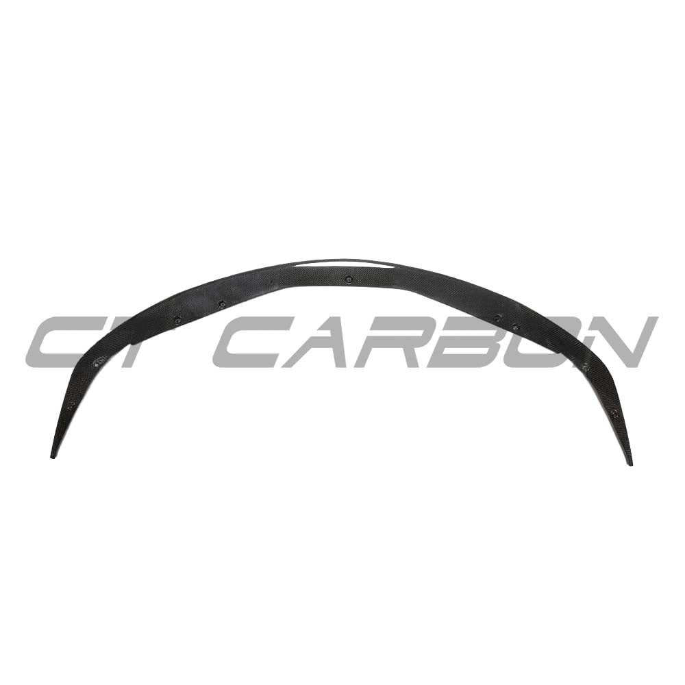Toyota Supra 2019+ A90 CT Carbon full carbon fibre kit showing splitter and aerodynamic components on the car.