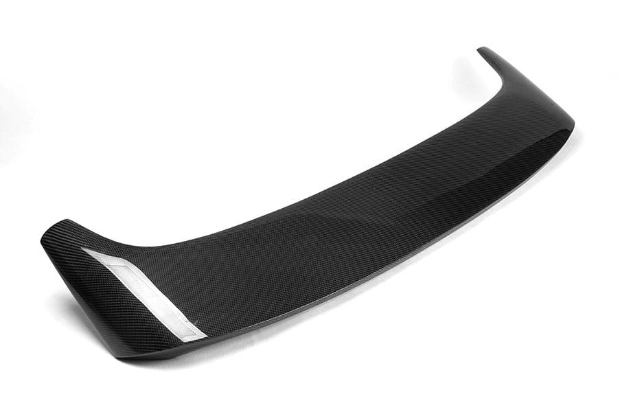 BMW F15 X5 carbon fibre spoiler by CT Carbon, showcasing sleek, aerodynamic design on a sporty SUV.