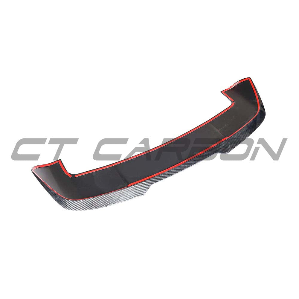 BMW G05 X5/X5M 2023+ full carbon fiber kit by CT Carbon, includes spoiler and aerodynamic components for sporty style.