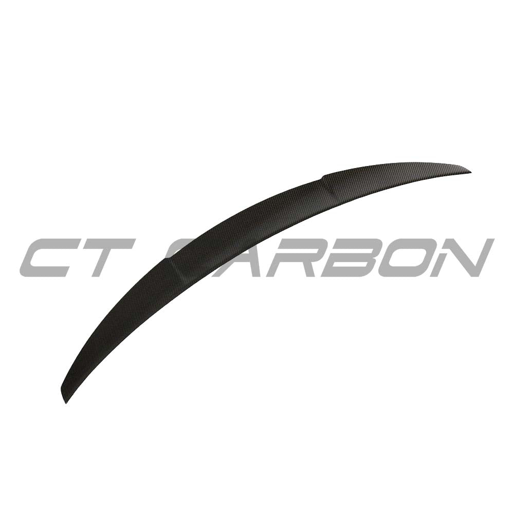 BMW F22 2 Series 2014-2020 CT Carbon full carbon fiber kit including spoiler and body parts, showcasing sleek carbon fiber finish.
