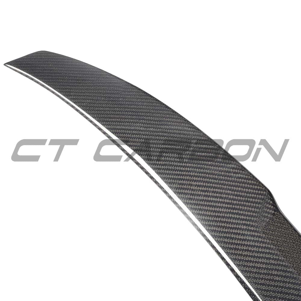 BMW G30 5 Series carbon fibre kit by CT Carbon, featuring a V6 style carbon spoiler and M5 F90-inspired design.