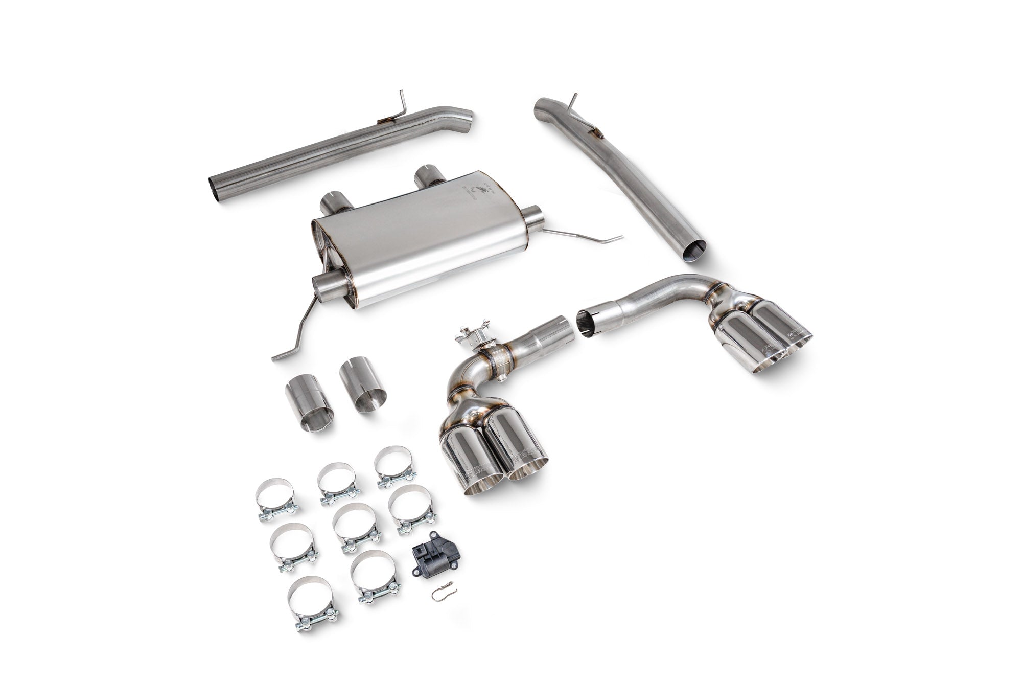 Scorpion BMW X3 M40i G01 MHEV GPF-Back Exhaust - kit view