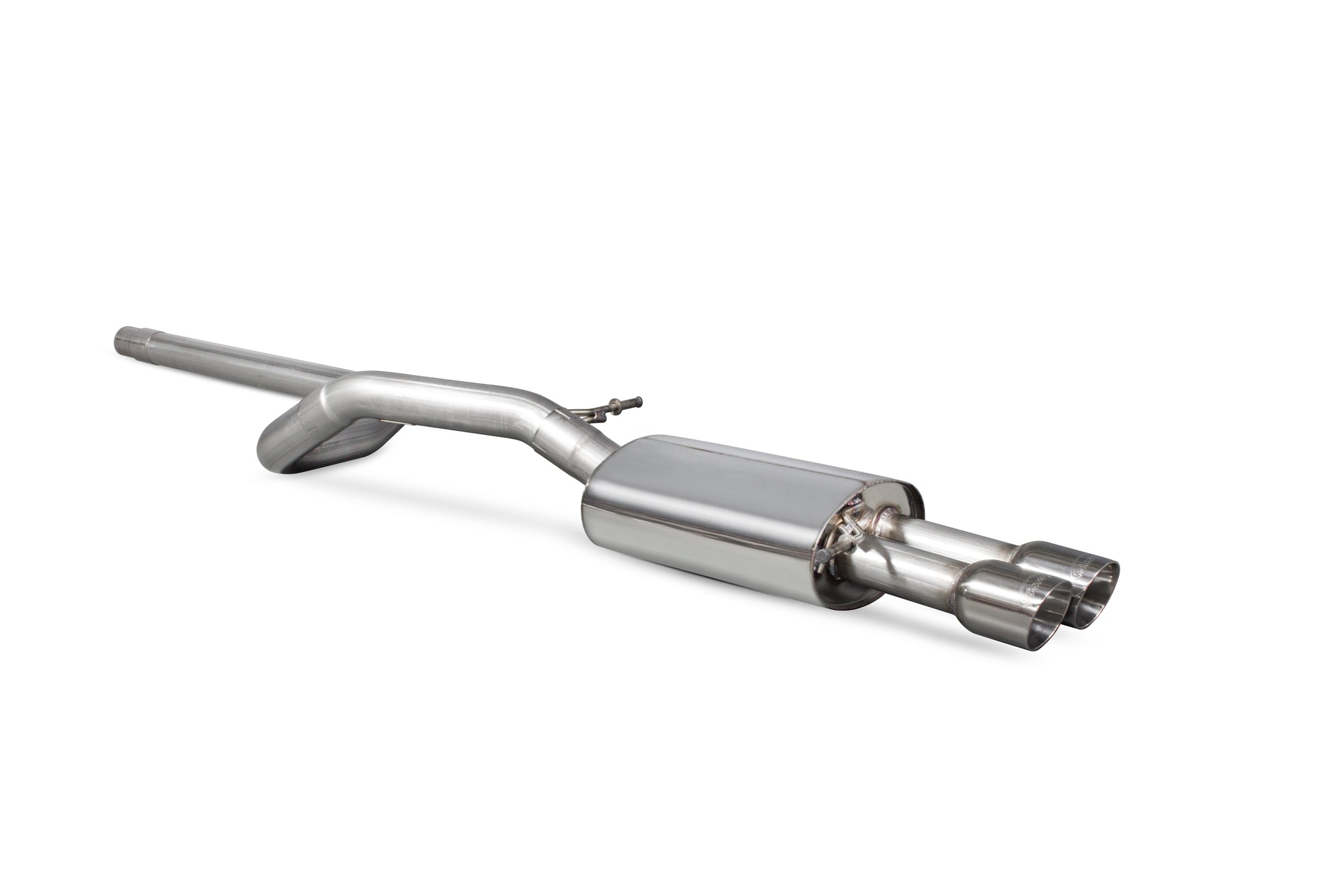 Scorpion Volkswagen Polo Gti 1.8T 9n3 Non-Res Cat-Back Exhaust - product view - Polished Daytona 76mm