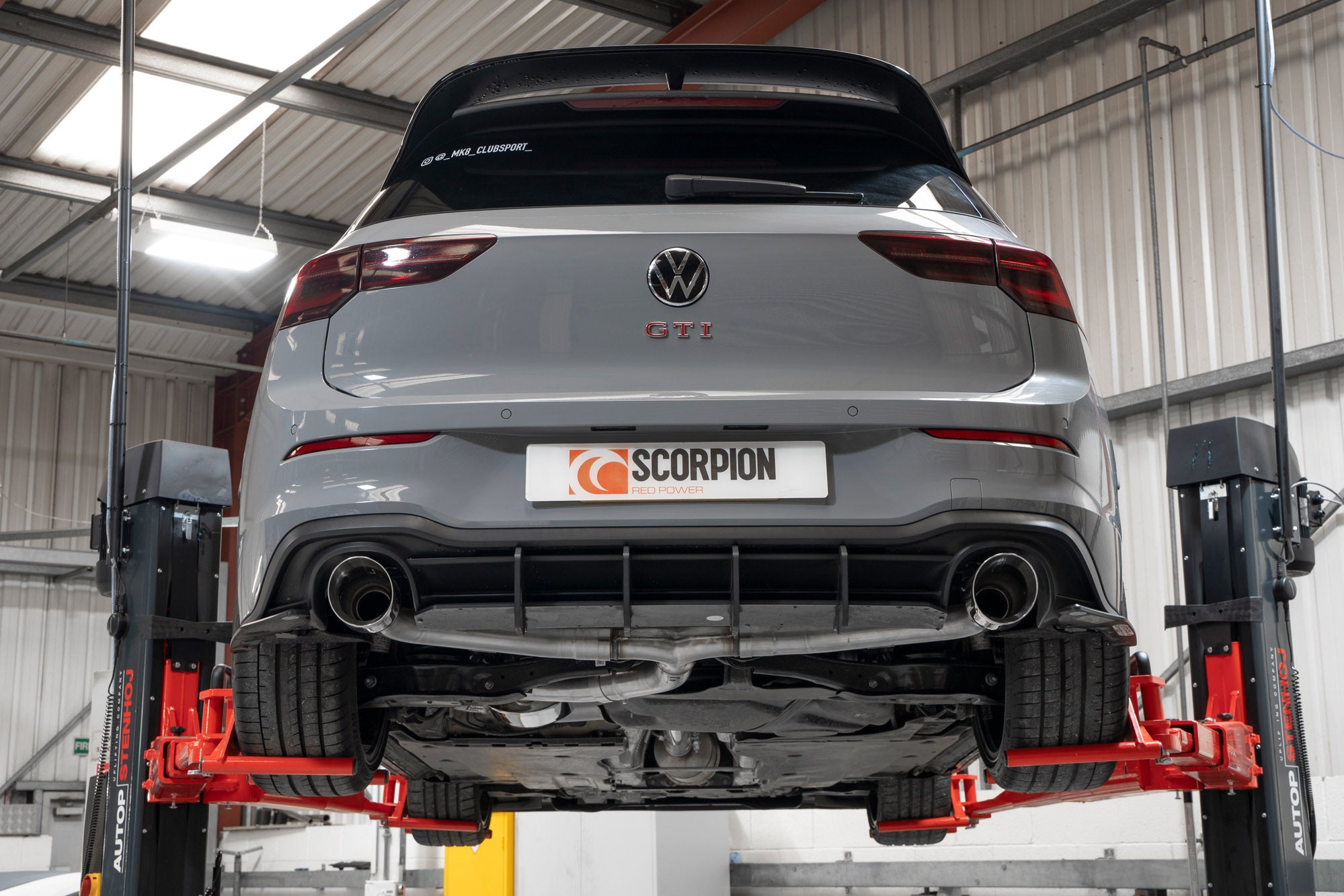 Scorpion Volkswagen Golf MK8 MK 8.5 GTI Clubsport Non-Res GPF-Back Exhaust - product image 6