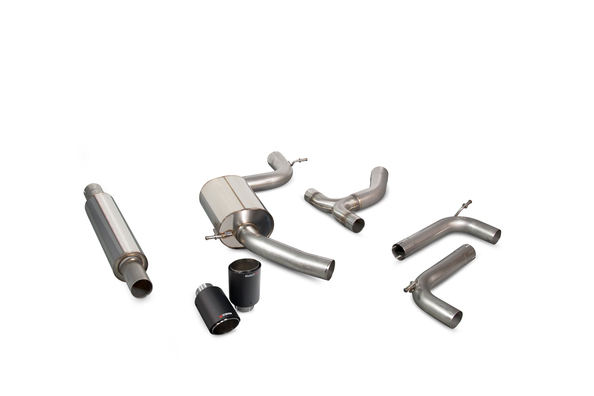 Scorpion Volkswagen Golf MK7.5 Resonated GPF-Back Exhaust - product image 6